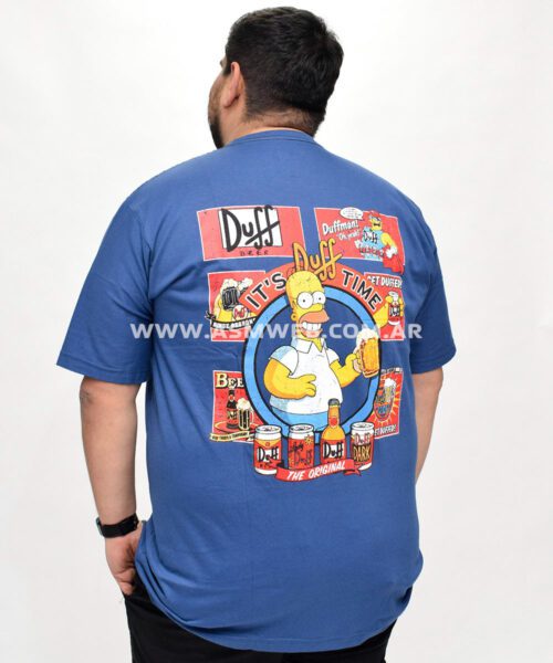 REMERA MC HOMERO SIMPSON DUFF