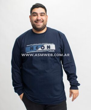 REMERA MANGAS LARGAS SWEAT SET REPEAT