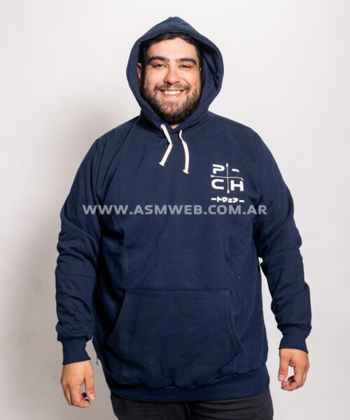BUZO CAPUCHA MISSION MOON DOBLE ESTAMPA