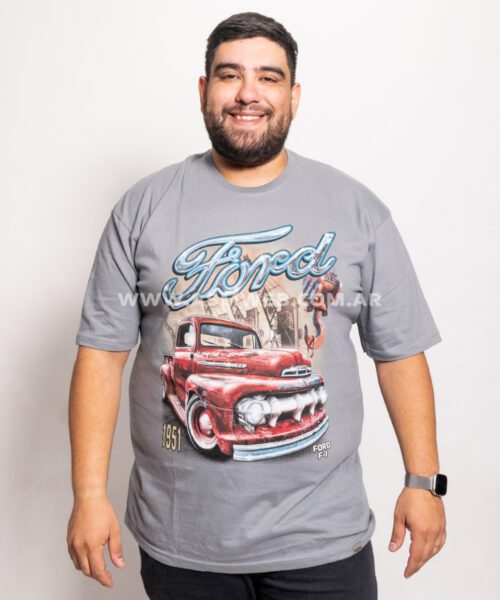 REMERA MC FORD V8 PREMIUM
