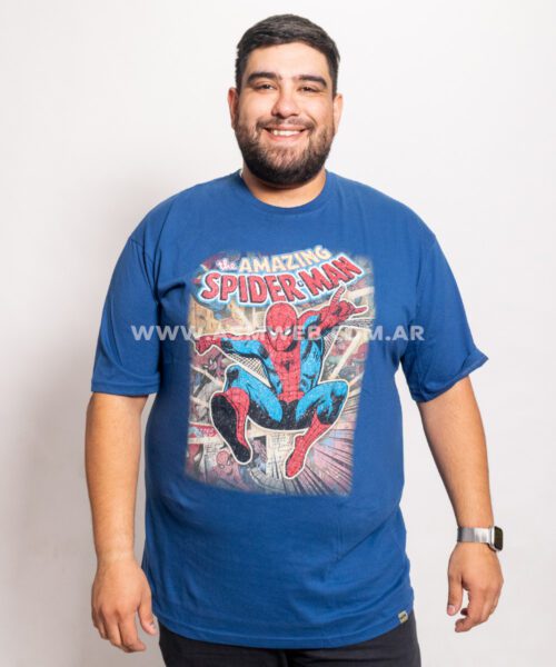REMERA MC THE AMAZING SPIDER MAN PREMIUM