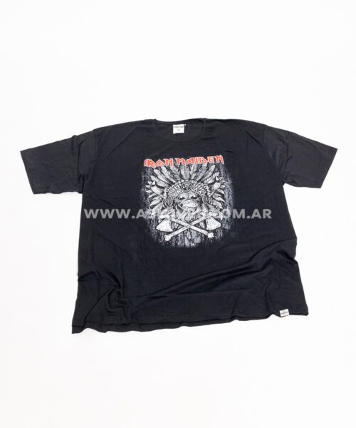 REMERA MC IRON MAIDEN PIRATA PREMIUM