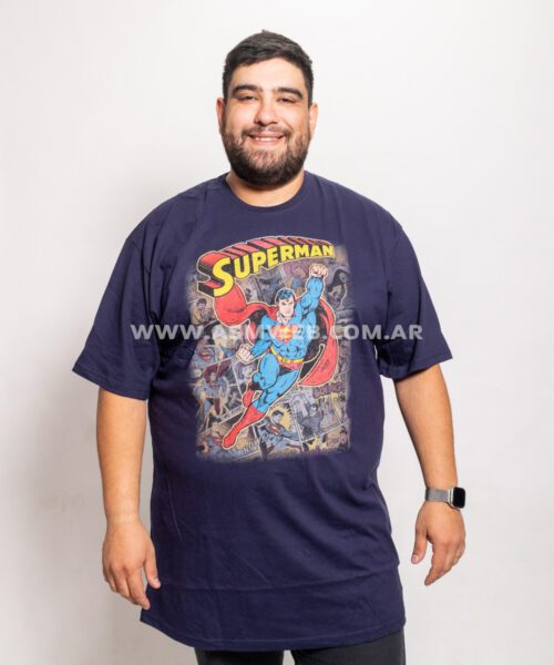 REMERA MC SUPERMAN PREMIUM