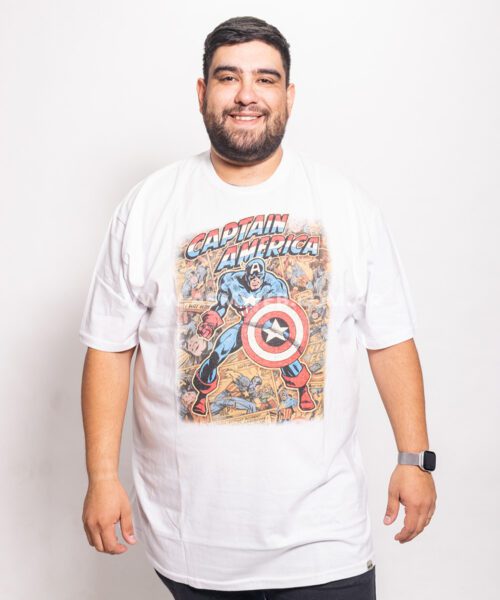 REMERA MC CAPITAN AMERICA PREMIUM