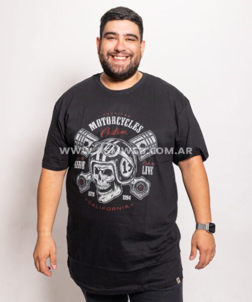 REMERA MC MOTORCYCLES PREMIUM