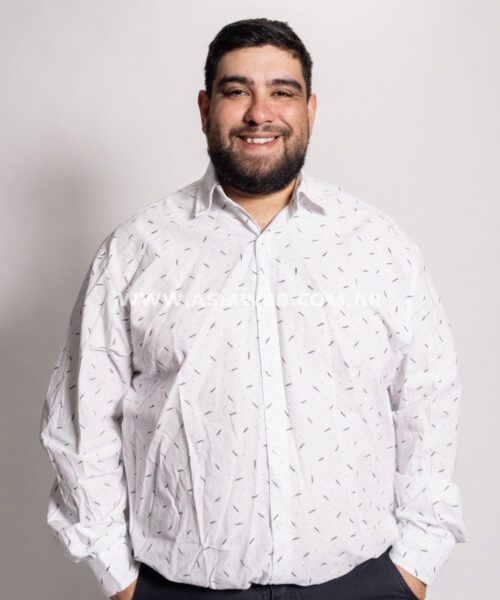 CAMISA MANGAS LARGAS PUNTO RAMA RIGIDA