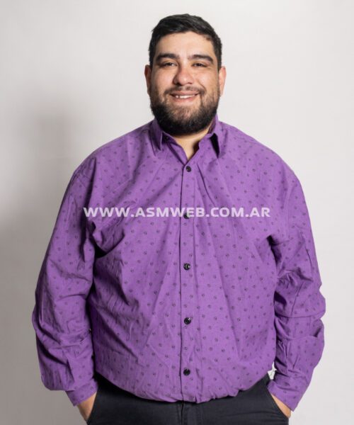 CAMISA MANGAS LARGAS CARITA RIGIDA