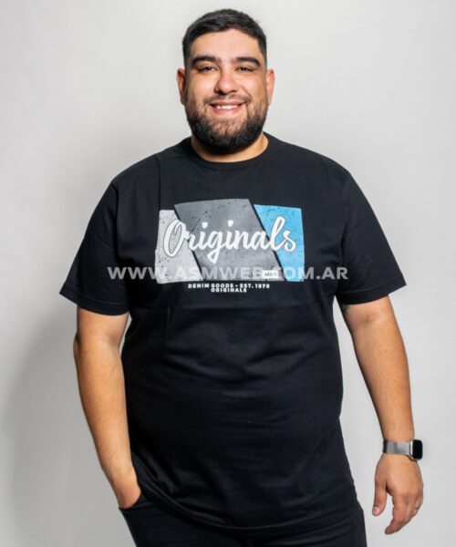 REMERA MC TRICOLOR ORGINALS
