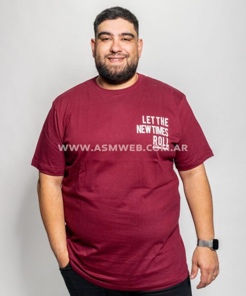 REMERA MC LETTHE NEW TIMES